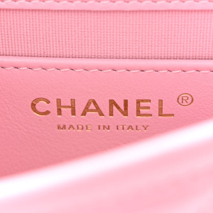 Chanel Calfskin Quilted Small Messenger Flap Pink 6 of 11
