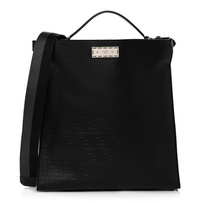 Fendi Vitello Grace FF Gradient Embossed Peekaboo X-Lite Fit Black 1 of 15