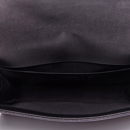 Chanel Caviar Quilted Medium Boy Flap So Black 5 of 14