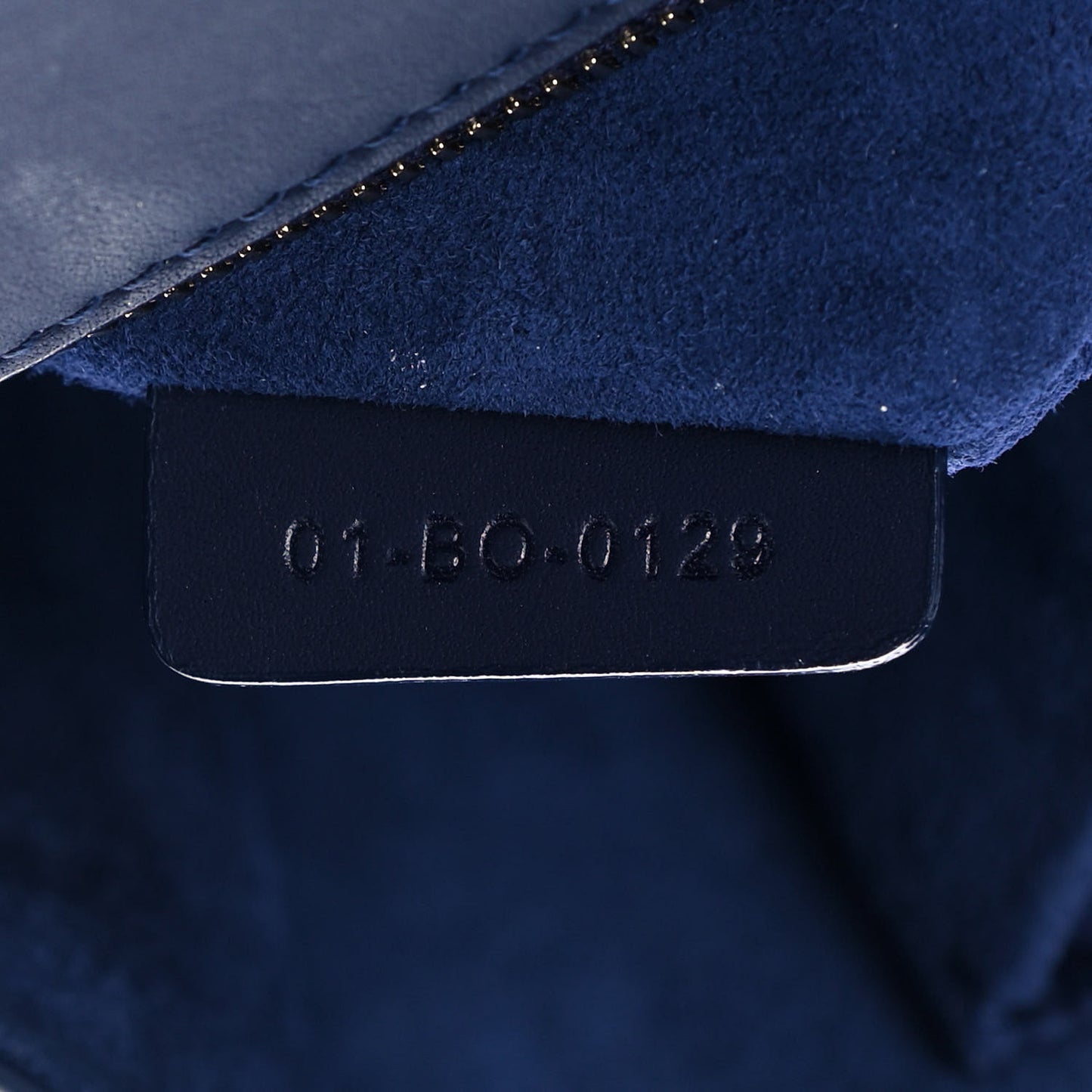 Ultra Matte Calfskin Studded Medium Diorama Flap Bag Blue