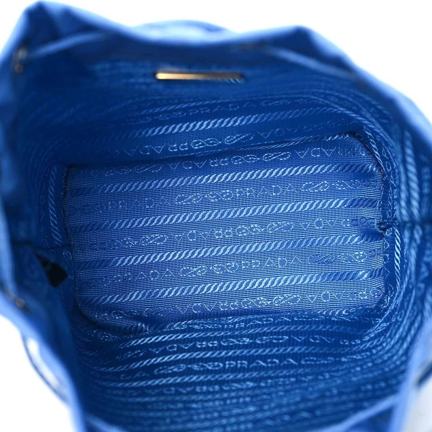 Prada Re-Nylon Saffiano Mini Re-Edition 1978 Bucket Bag Onda 4 of 11