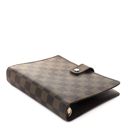 Louis Vuitton Damier Ebene Medium Ring Agenda Cover 4 of 8