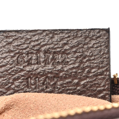 Gucci GG Supreme Monogram Web Ophidia Key Case Beige New Acero 7 of 7