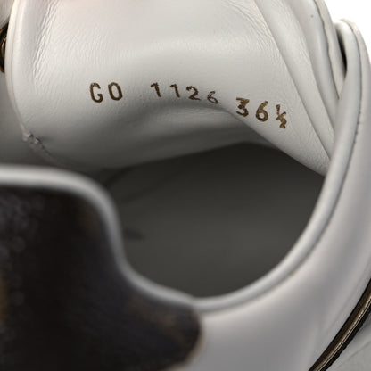 Louis Vuitton Calfskin Monogram Frontrow Sneaker 36.5 White 8 of 9