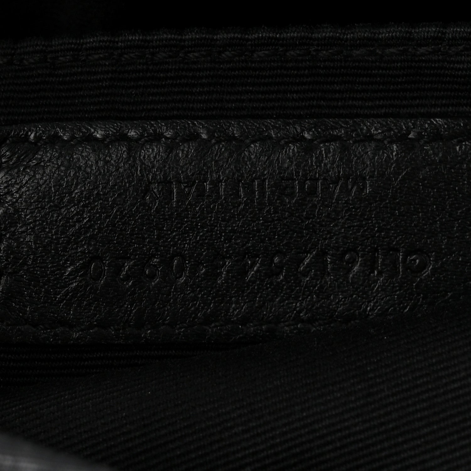 Saint Laurent Calfskin Matelasse Monogram Lou Camera Bag Black 7 of 12