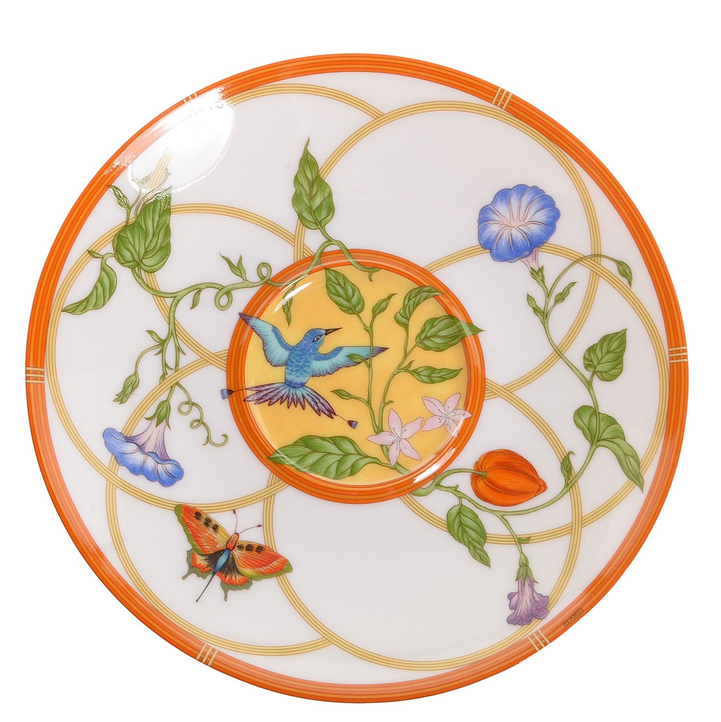 Porcelain La Siesta Breakfast Cup and Saucer Set of 2