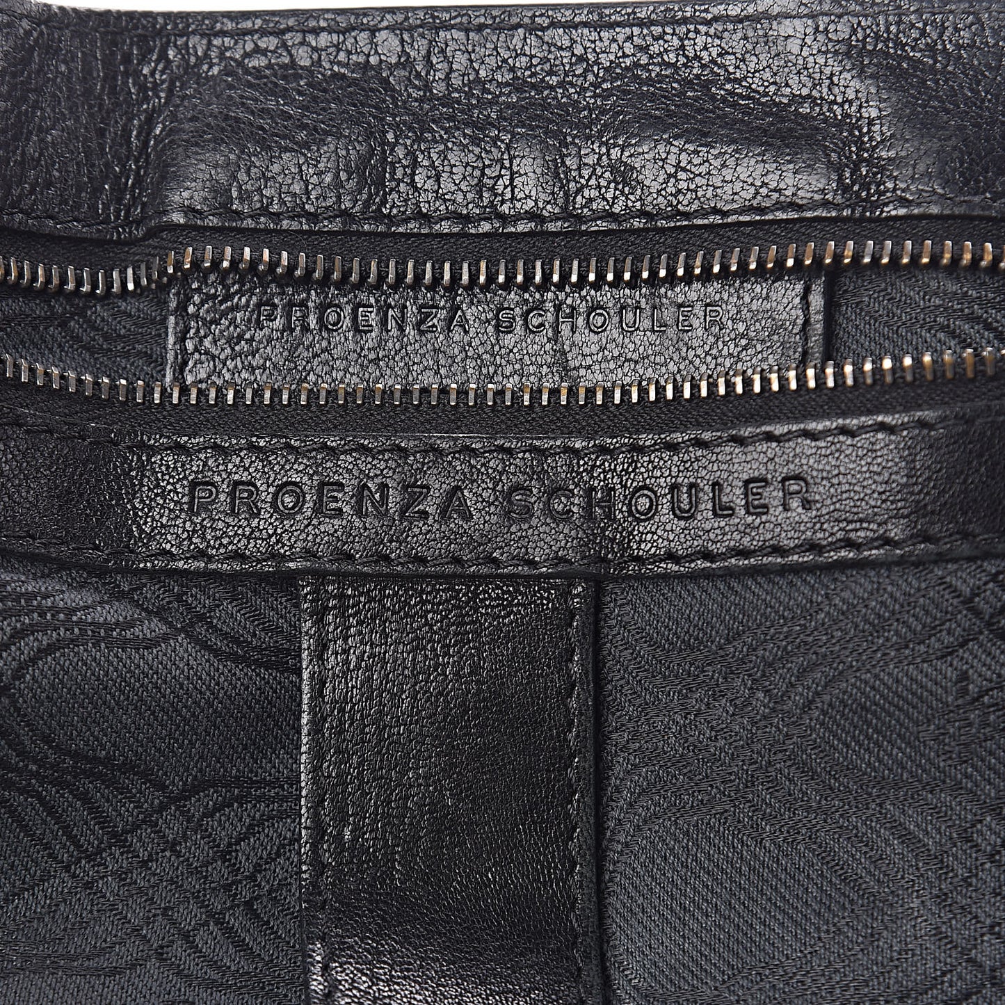 Lambskin PS1 Large Satchel Black