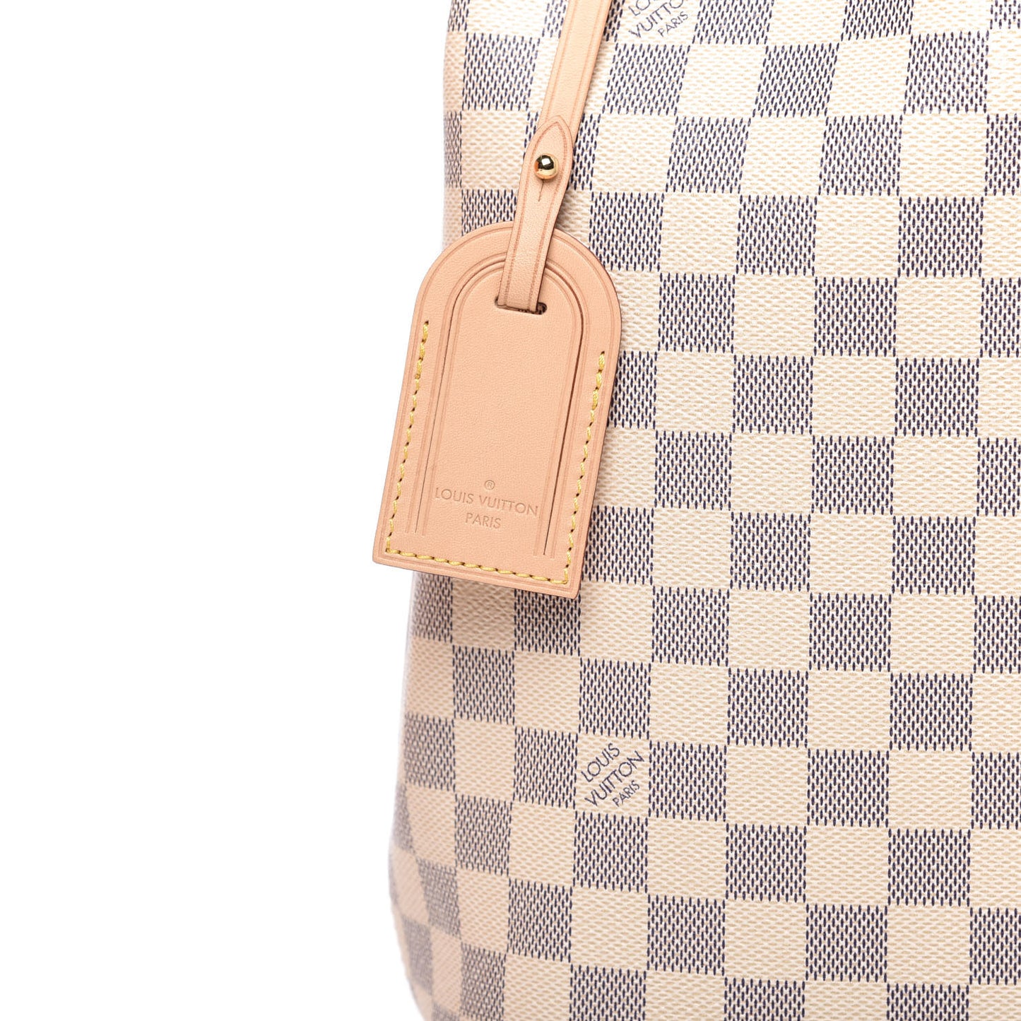 Damier Azur Graceful MM Rose Ballerine