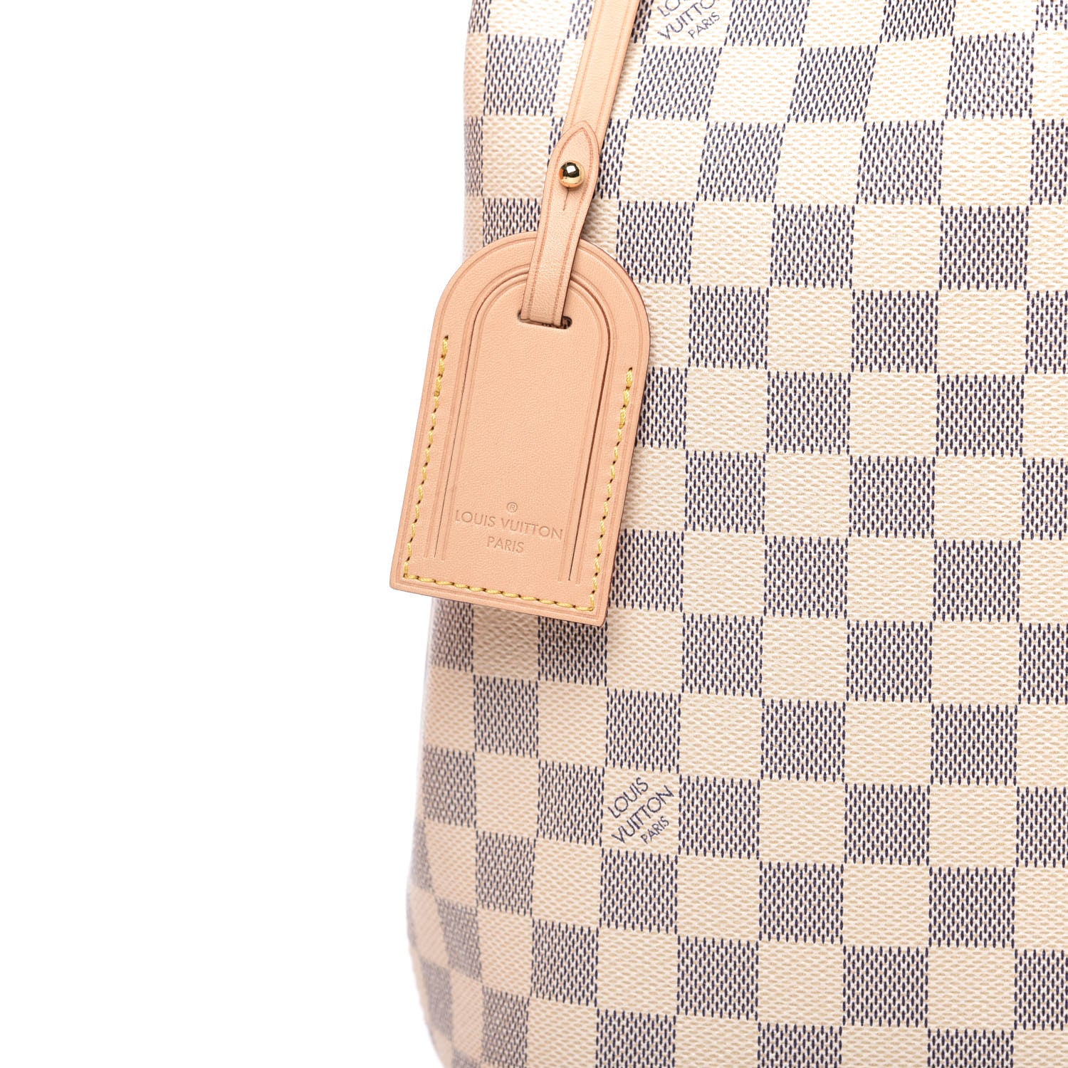 Louis Vuitton Damier Azur Graceful MM Rose Ballerine 12 of 13
