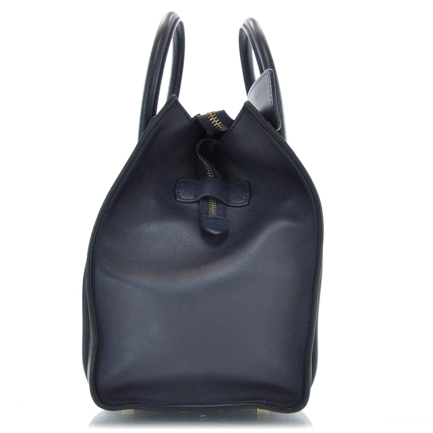 Smooth Calfskin Mini Luggage Navy