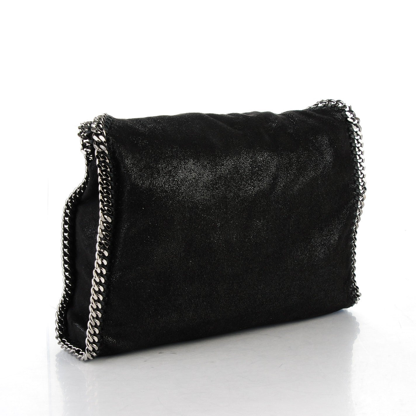 Stella McCartney Shaggy Deer Small Falabella Tote Black 3 of 8