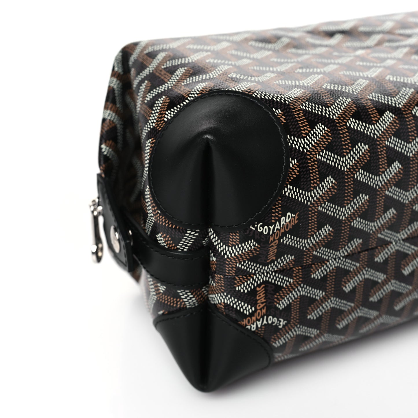 Goyardine Boeing 25 Trousse de Toilette Black