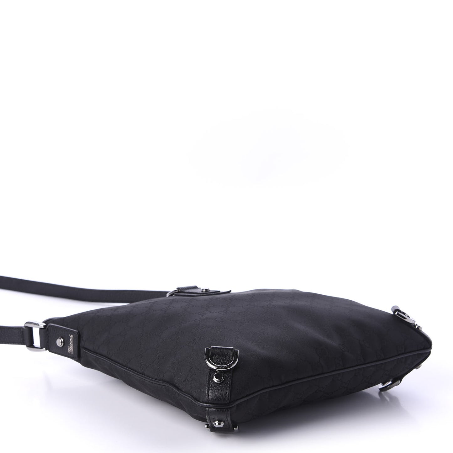 Monogram Abbey Messenger Bag Black