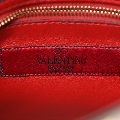 Valentino Garavani Lambskin Medium Rockstud Spike Shoulder Bag Poudre 6 of 10