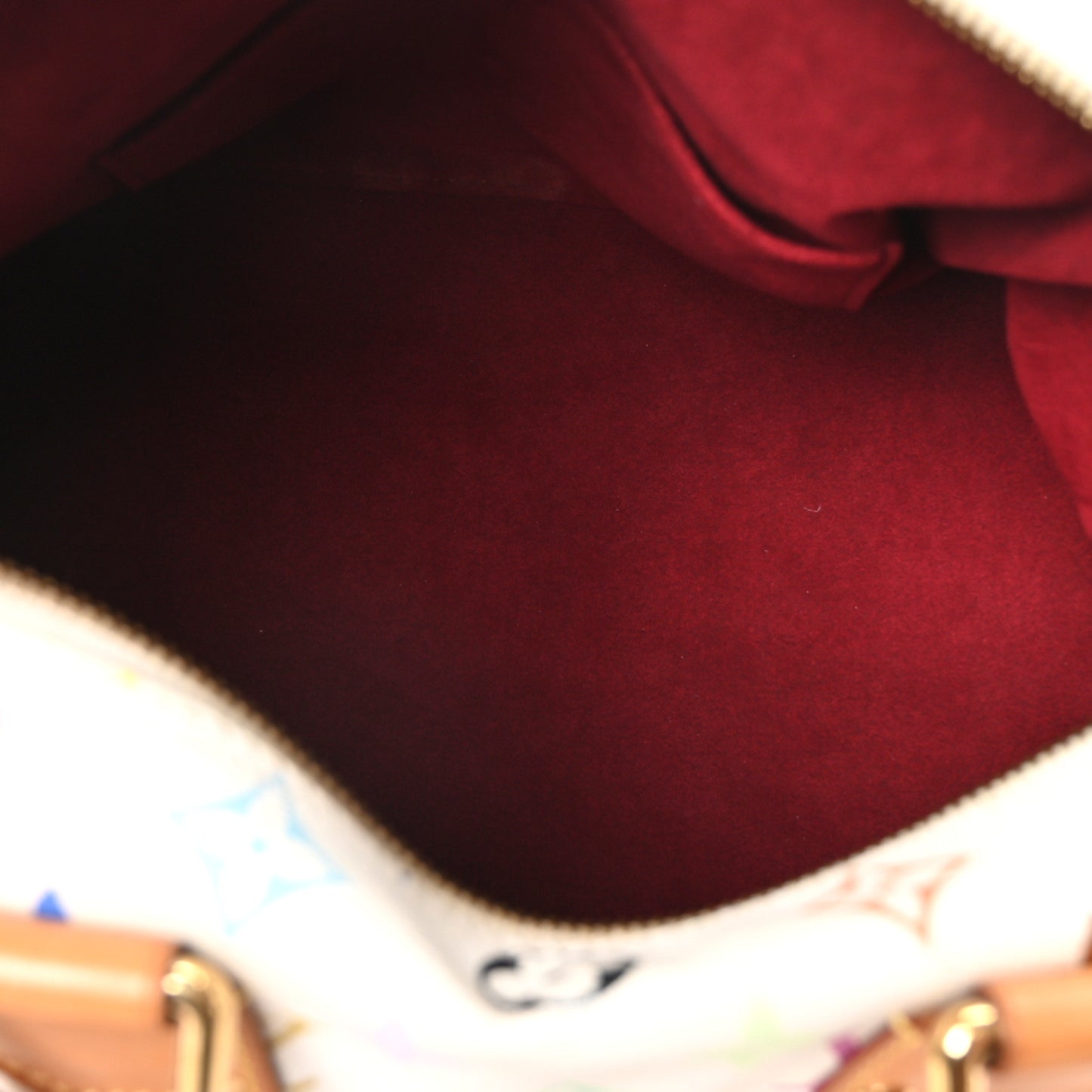 Monogram Multicolor Speedy 30 White