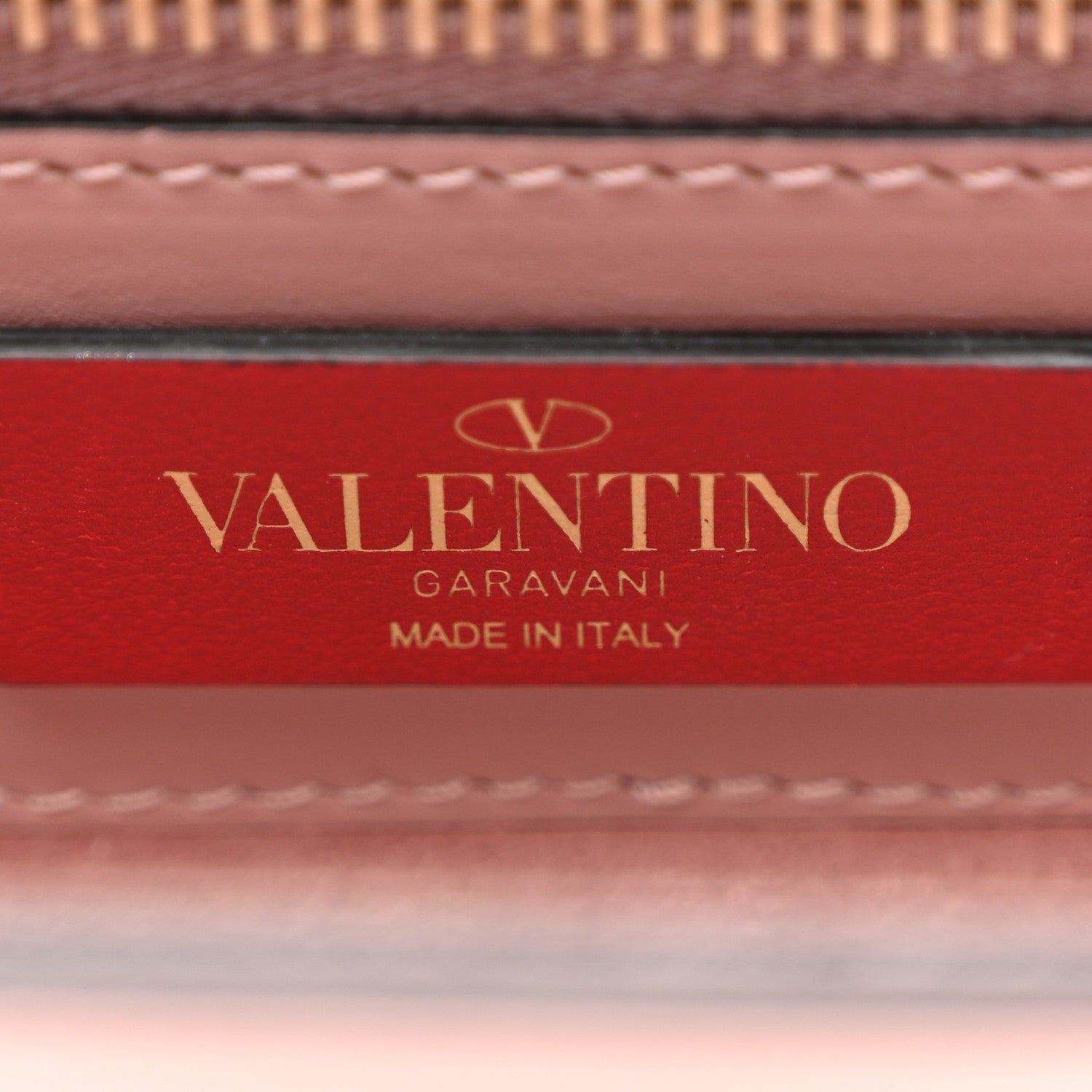 Valentino Garavani Vitello Groumette Small Rockstud Demilune Shoulder Bag Lipstick 6 of 9