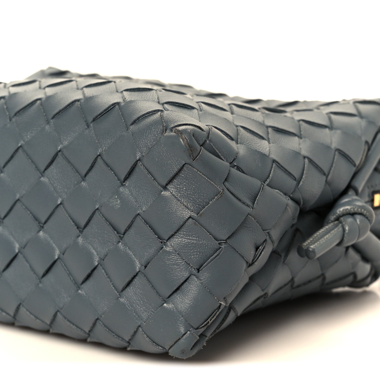 Bottega Veneta Nappa Intrecciato Small Loop Camera Bag Thunder 9 of 9