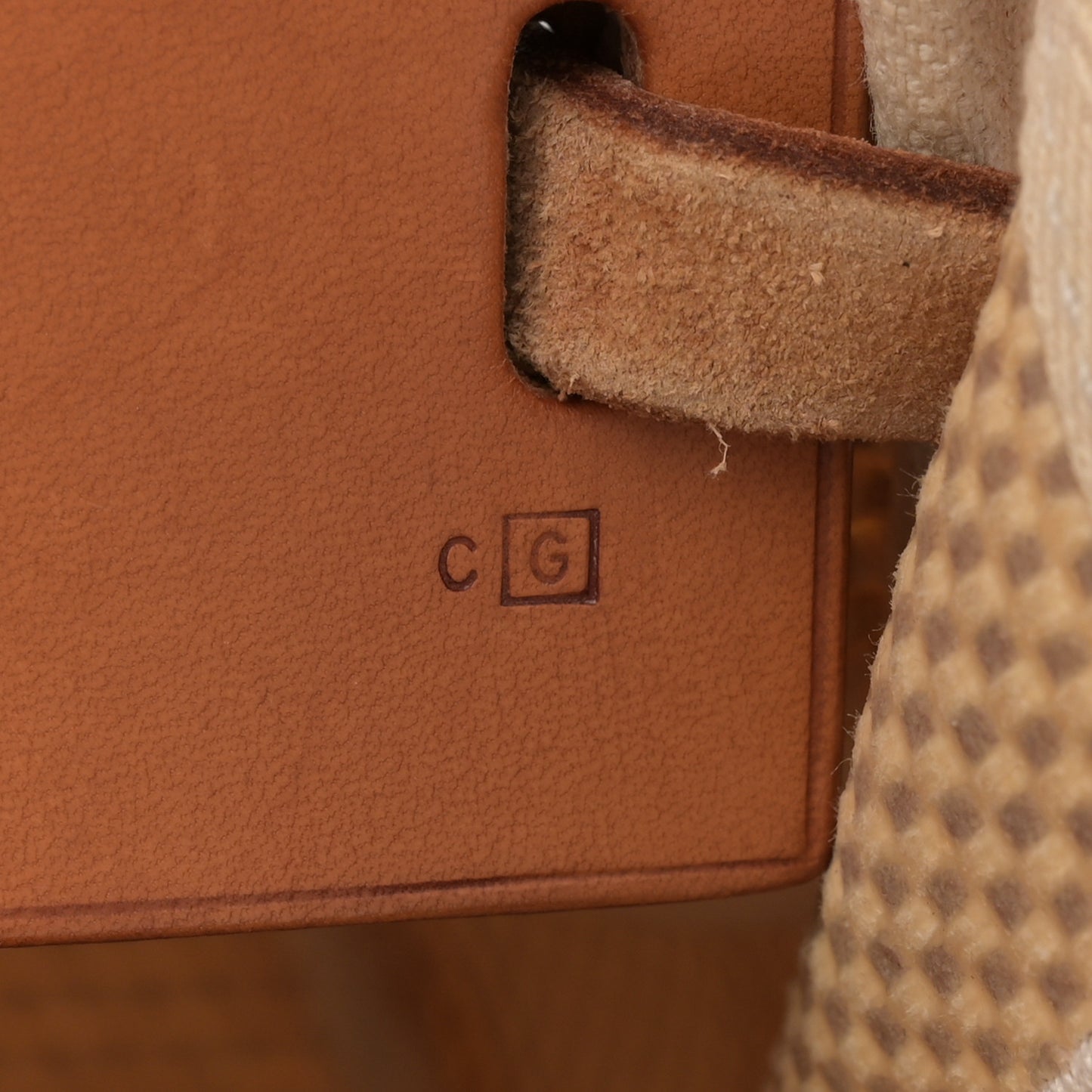 Toile Vache Hunter Herbag Cabas PM Natural