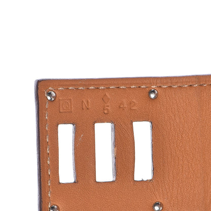 Hermes Epsom Kelly Dog Bracelet Rouge Casaque 5 of 5