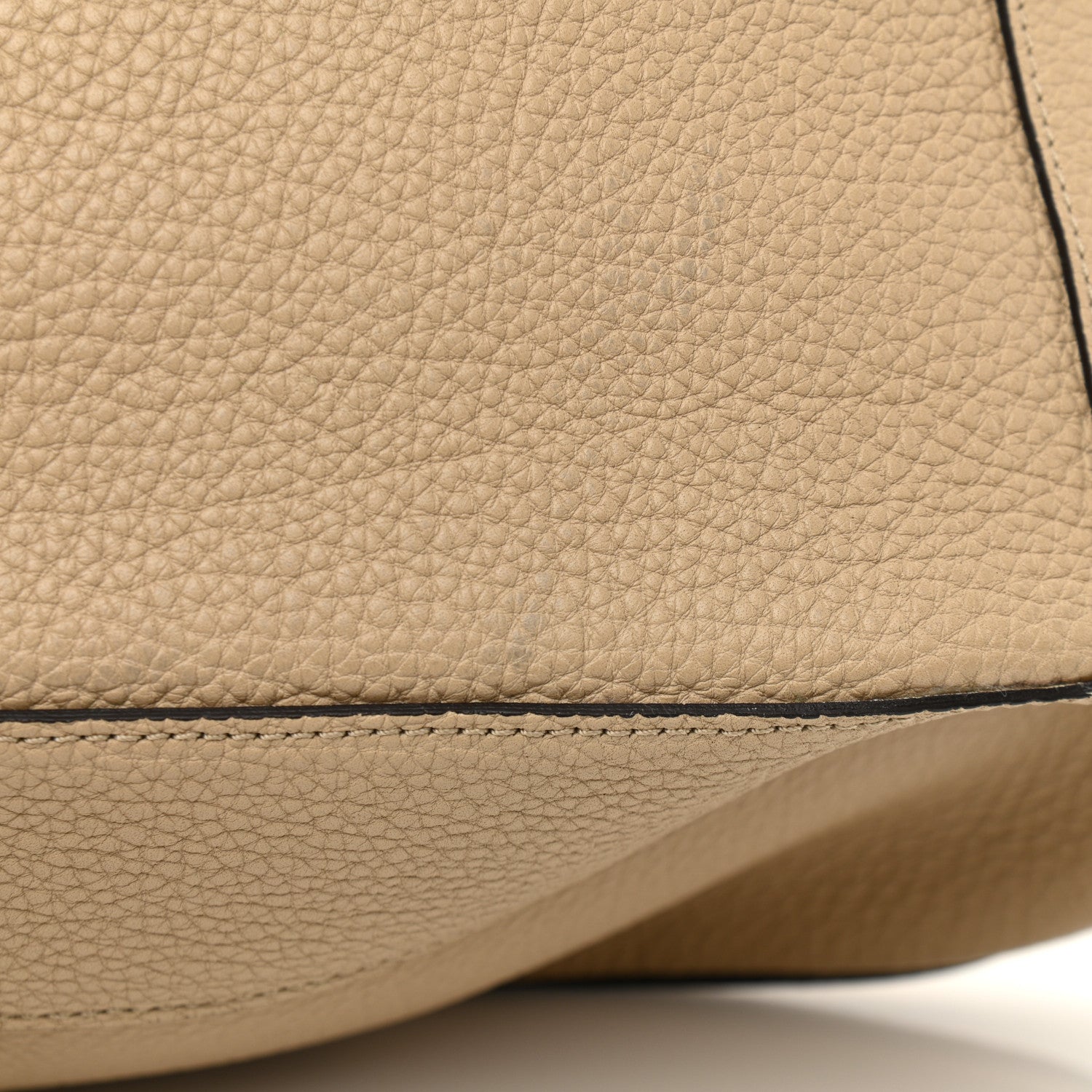 Mulberry Small Classic Grain Calfskin Marloes Hobo Light Dune 11 of 12