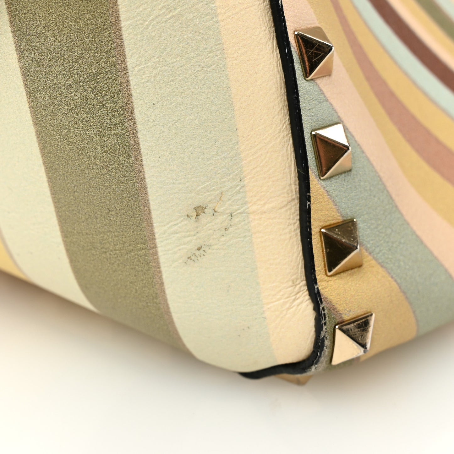 Vitello Native Couture 1975 Mini Rockstud Tote Multicolor
