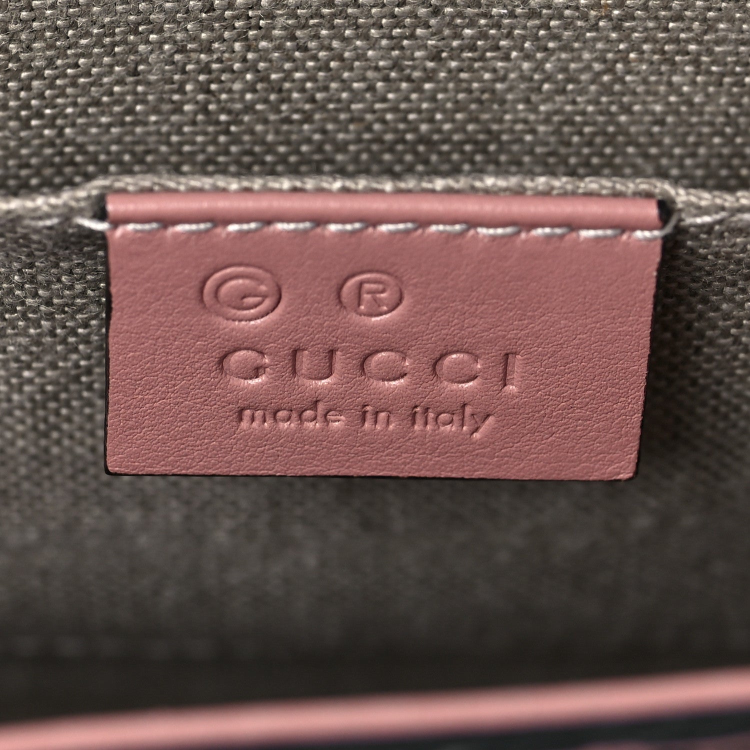 Gucci Microguccissima Medium Emily Chain Shoulder Bag Soft Pink 6 of 9