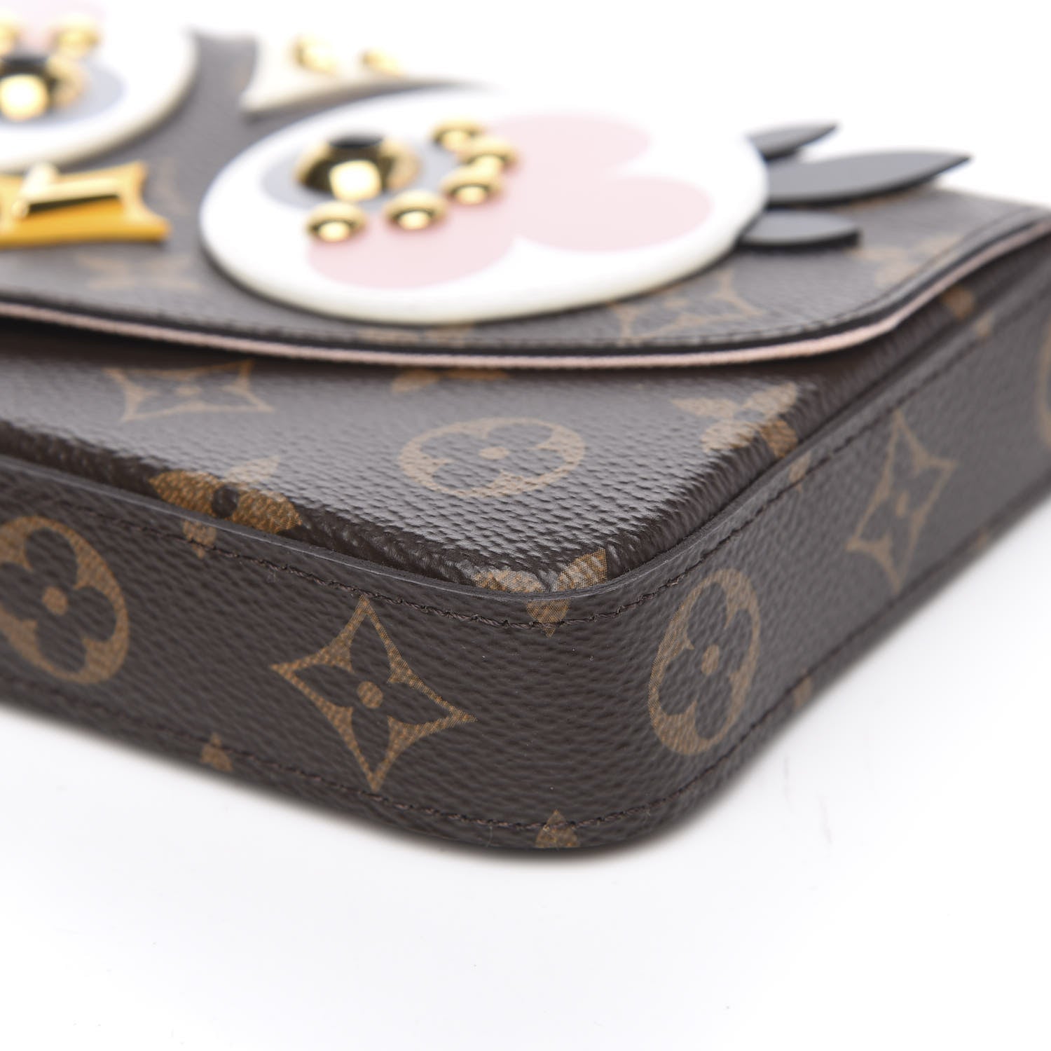Louis Vuitton Monogram Lovely Birds Pochette Felicie Chain Wallet 11 of 15