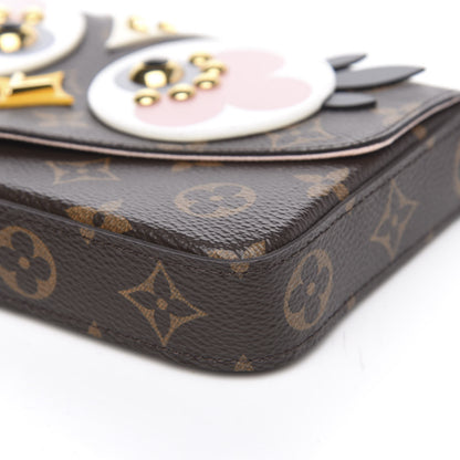 Louis Vuitton Monogram Lovely Birds Pochette Felicie Chain Wallet 11 of 15