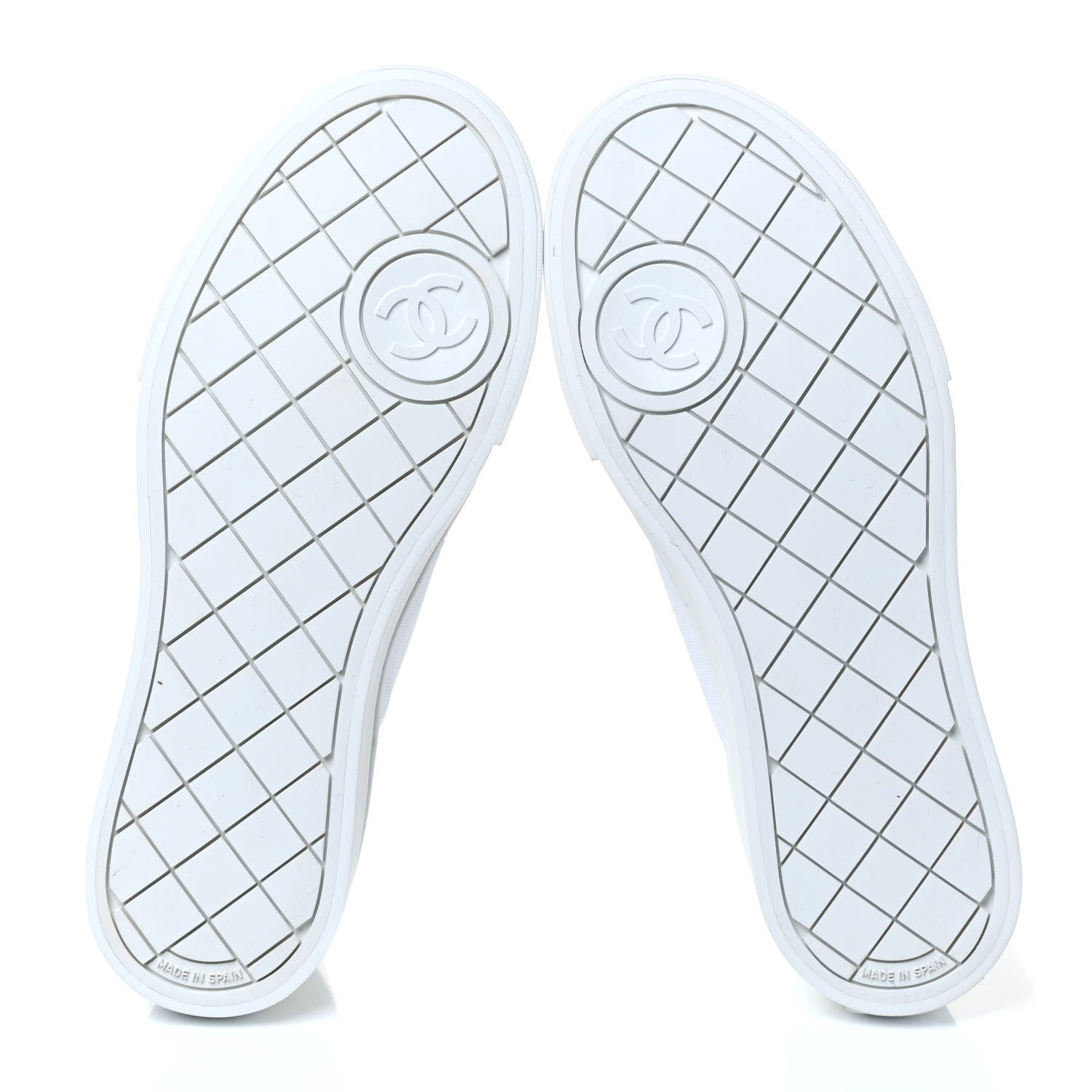 Chanel Mixed Fibers Low Top Sneakers 36 White 8 of 8