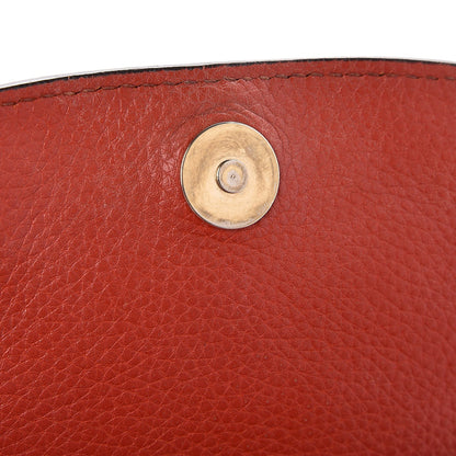 Gucci Pebbled Calfskin Small Soho Flap Crossbody Sun Orange 10 of 12