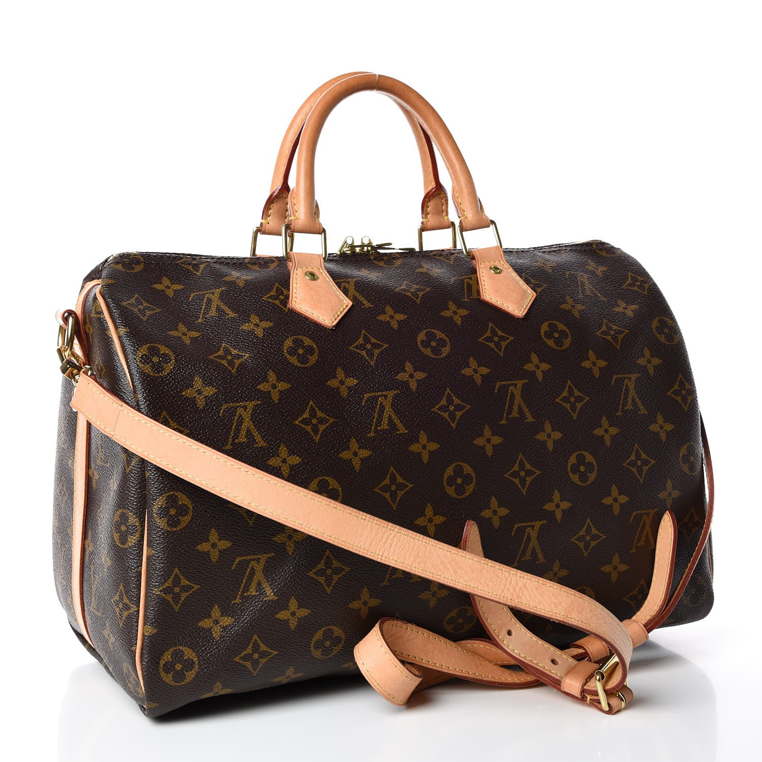 Louis Vuitton Monogram Speedy Bandouliere 35 3 of 12