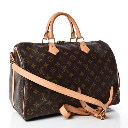 Louis Vuitton Monogram Speedy Bandouliere 35 3 of 12