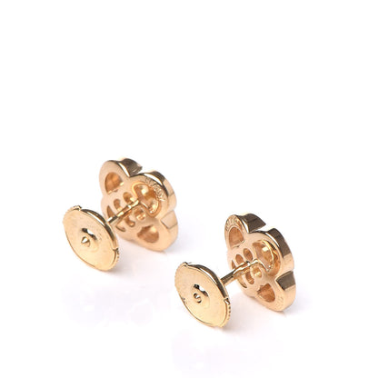 Van Cleef & Arpels 18K Yellow Gold Pure Alhambra Earring 3 of 5