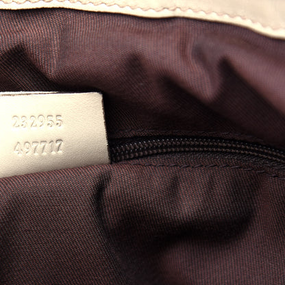 Gucci Monogram Medium Sukey Hobo Off White 7 of 13