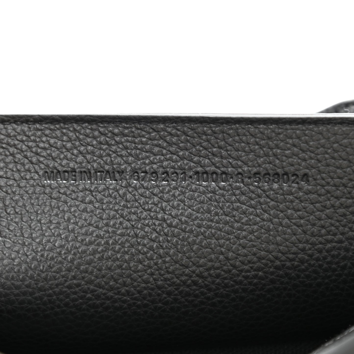 Grained Calfskin Neo Classic Black Hardware XS City Black