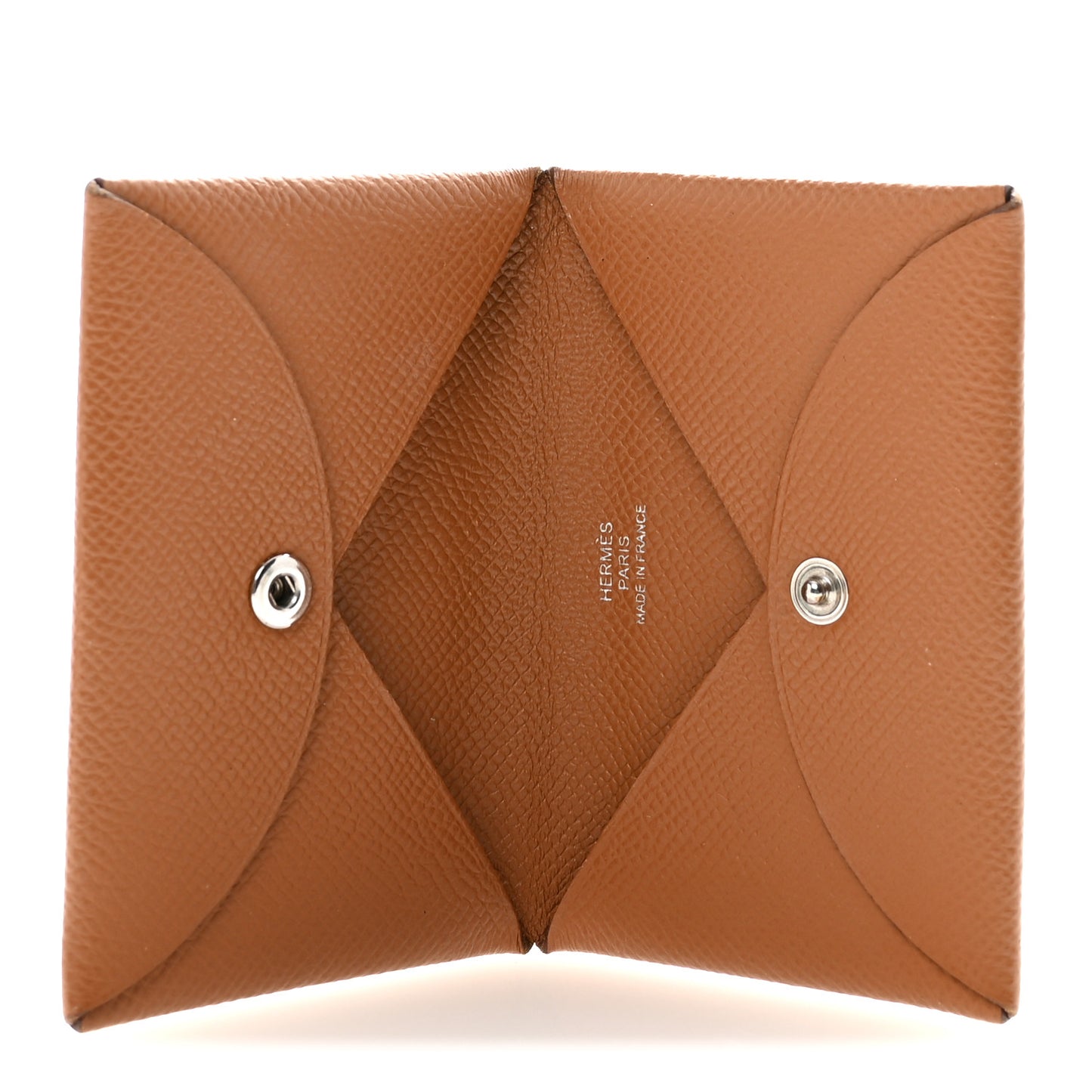 Epsom Calvi Card Case Gold
