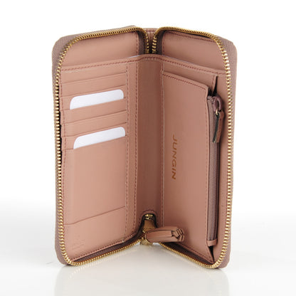 Gucci Patent Medium Soho Zip Around Wallet Dark Cipria 5 of 8