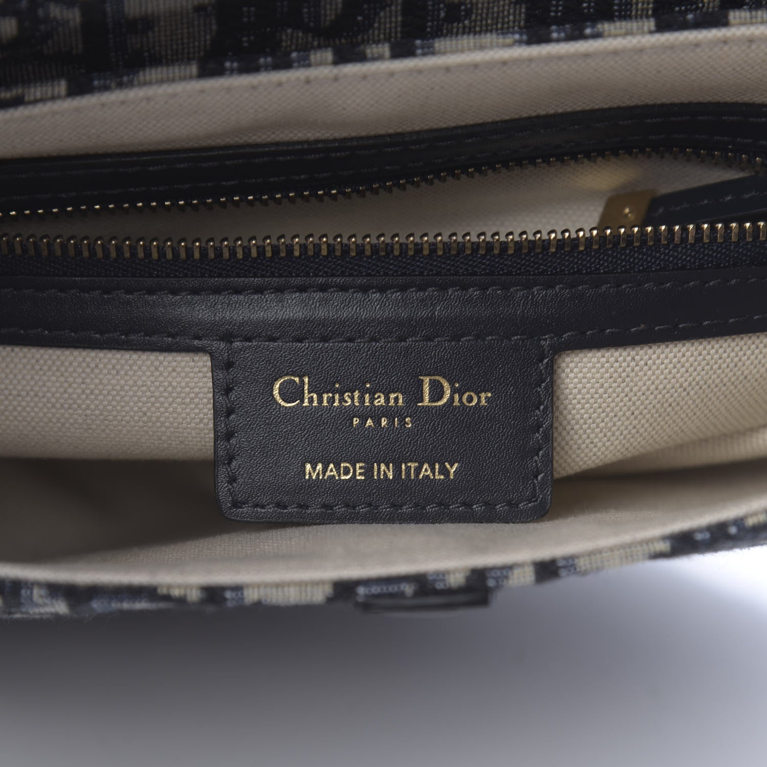 Christian Dior Oblique Saddle Bag Blue 6 of 11