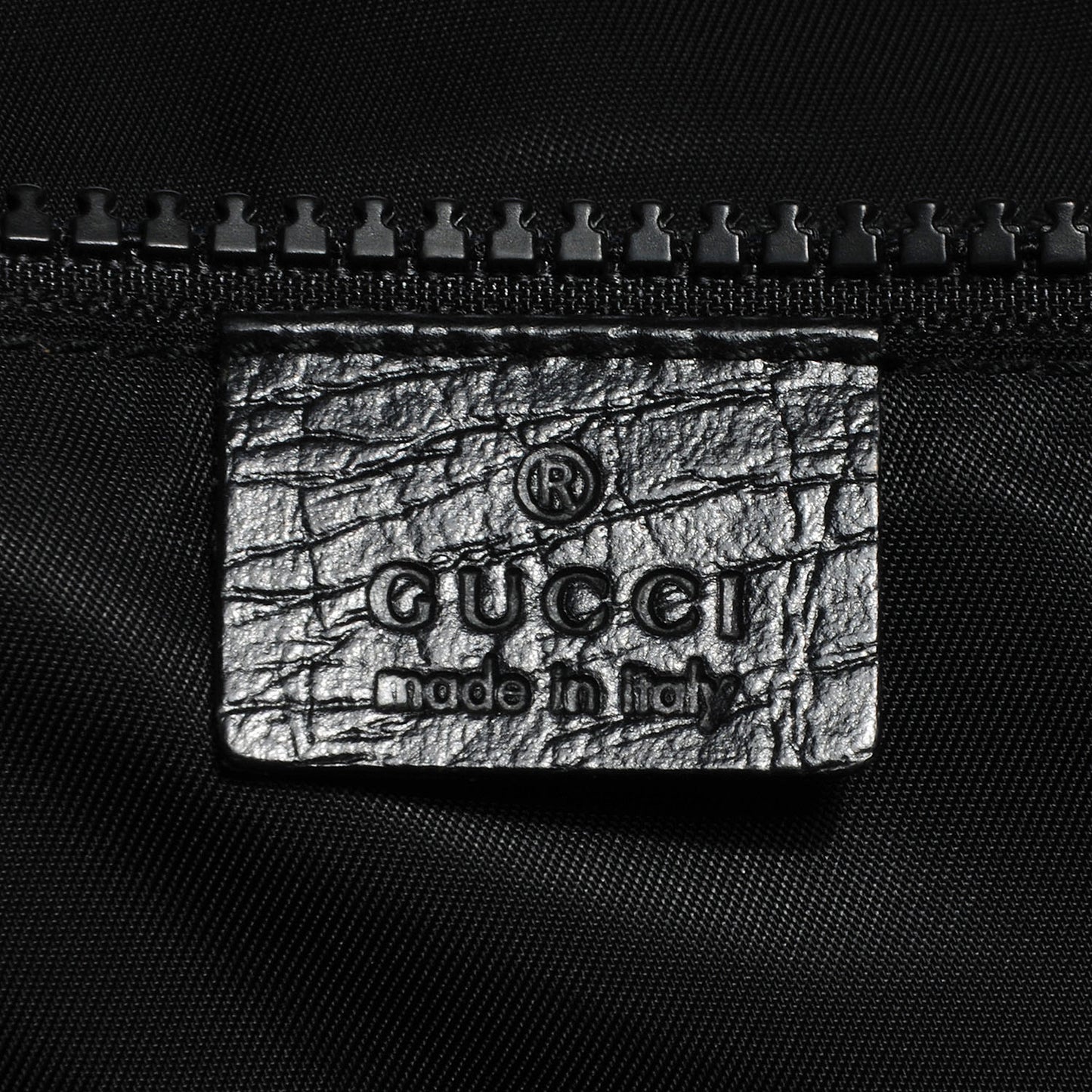 GG Plus Monogram Medium Flap Messenger Bag Black