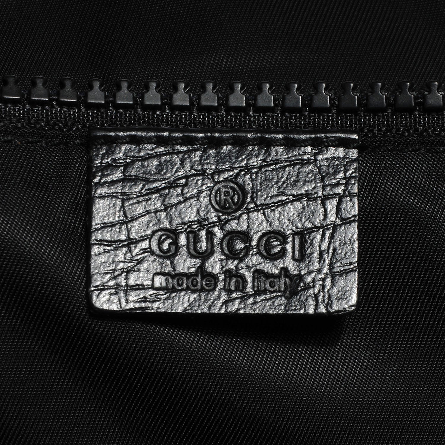 Gucci GG Plus Monogram Medium Flap Messenger Bag Black 6 of 7