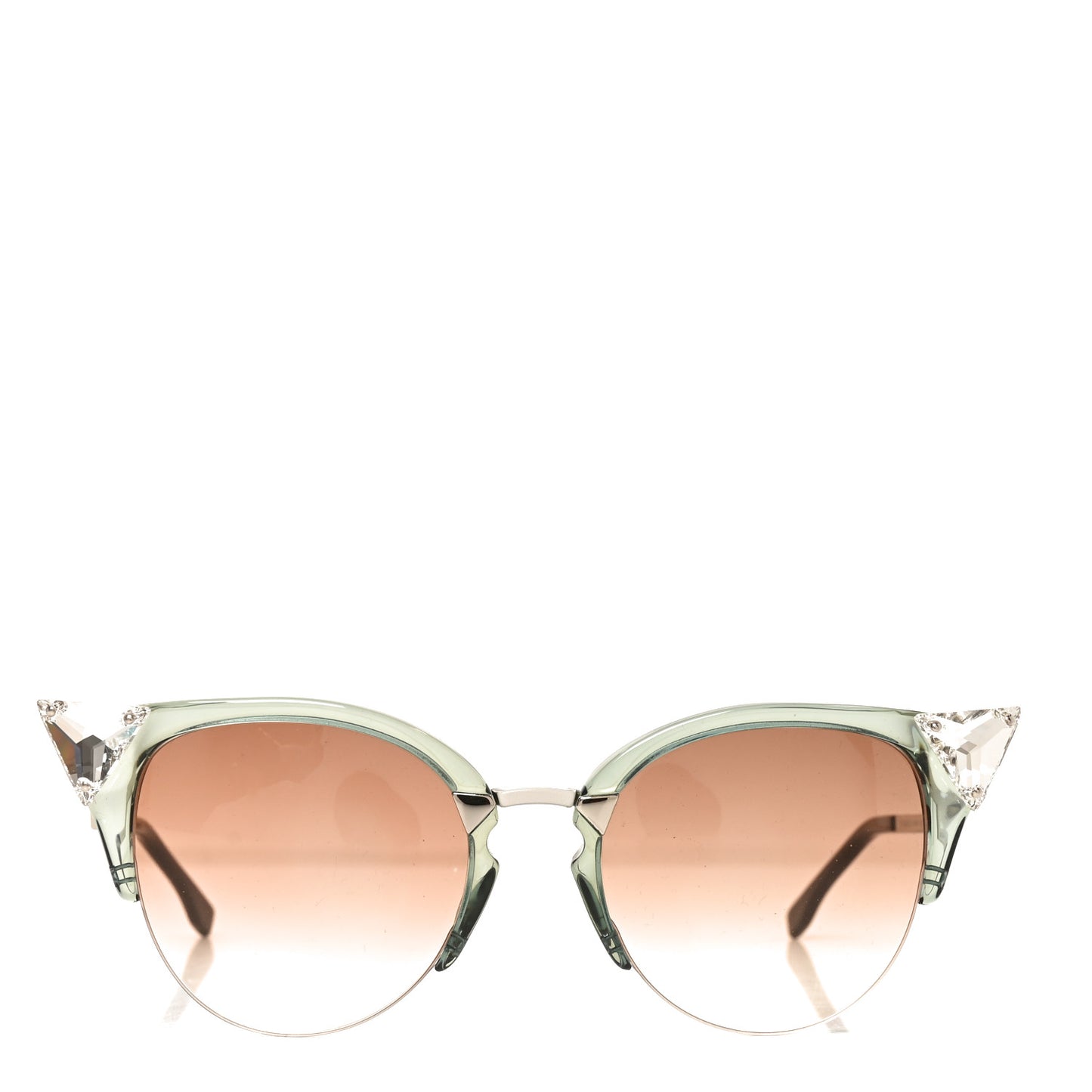 Iridia Cat Eye Sunglasses FF 0041/S Green