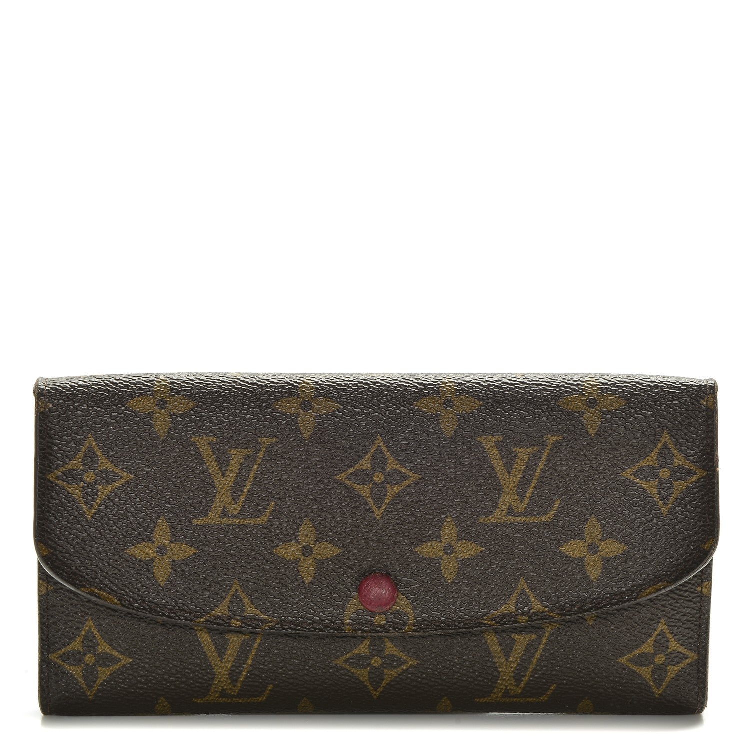 Louis Vuitton Monogram Emilie Wallet Fuchsia 1 of 6