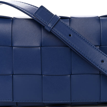 Bottega Veneta Lambskin Maxi Intrecciato Cassette Crossbody Bag Cruise 7 of 11