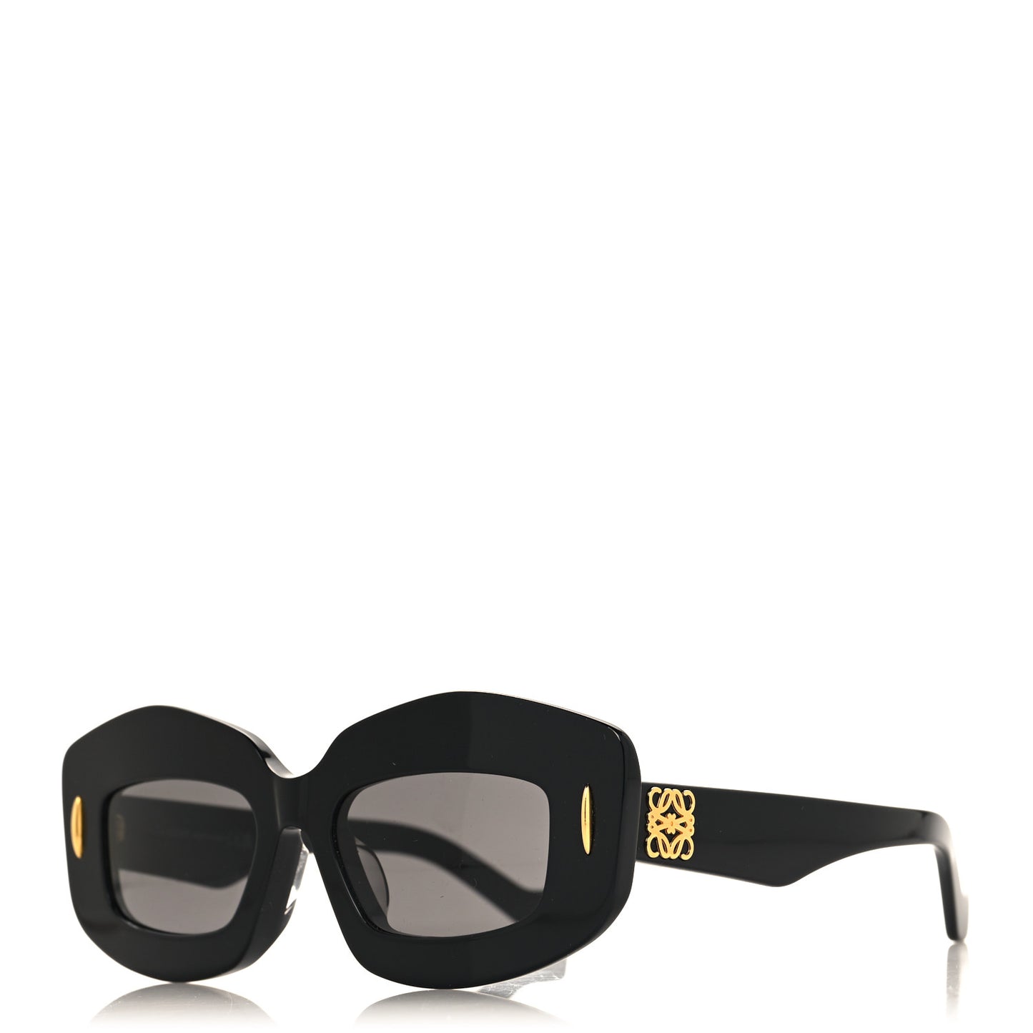 Acetate Screen Sunglasses LW40114F Black