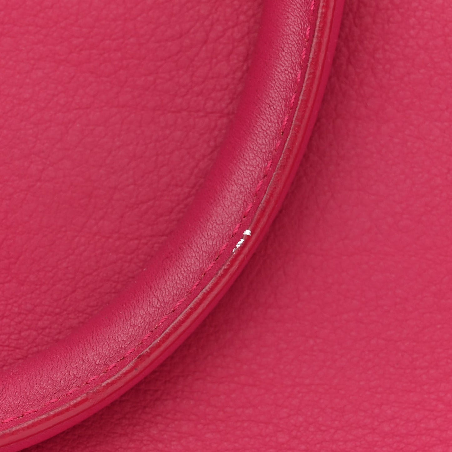 Calfskin Small Classic Y Cabas Fuchsia