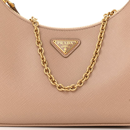 Prada Saffiano Lux Re-Edition 2005 Shoulder Bag Cammeo 9 of 12