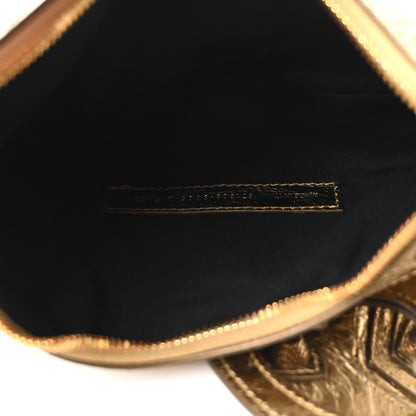 Balenciaga Metallic Agneau Arena Le Cagole Shoulder Bag XS Gold 6 of 11