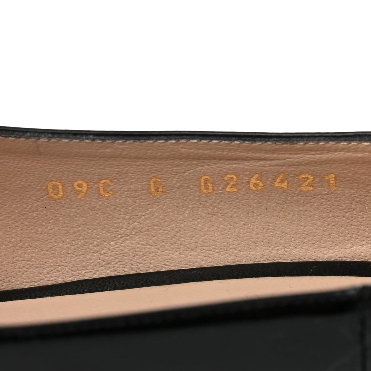 Patent Calfskin CC Open Toe Pumps 37.5 Black