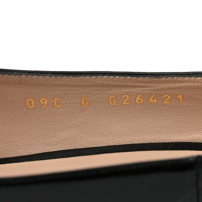 Chanel Patent Calfskin CC Open Toe Pumps 37.5 Black 8 of 9