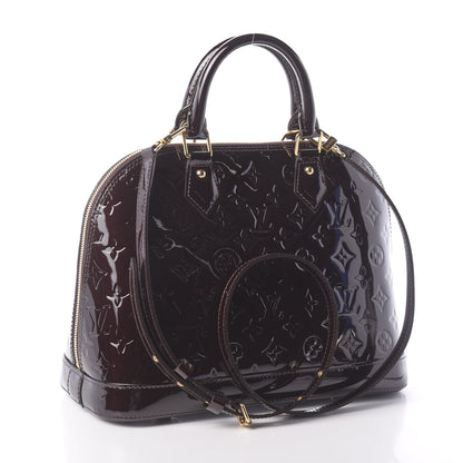Louis Vuitton Vernis Alma PM Amarante 3 of 9